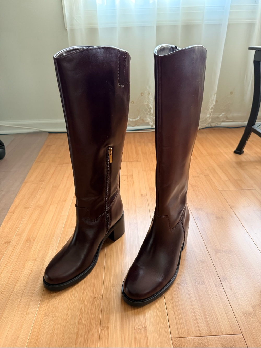 Vince Camuto - Amree - Wide Calf Boot - Rich Mahogany- Size 7